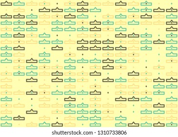 Beautiful seamless geometric pattern design illustration