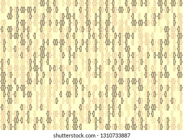 Beautiful seamless geometric pattern design illustration