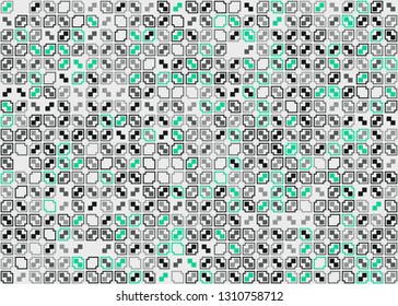 Beautiful seamless geometric pattern design illustration