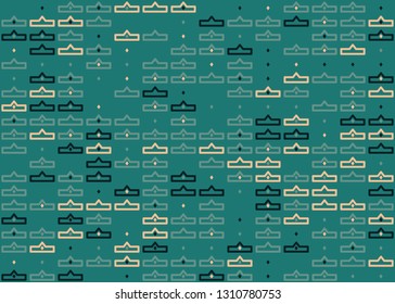 Beautiful seamless geometric pattern design illustration