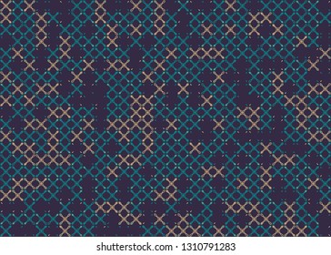 Beautiful seamless geometric pattern design illustration