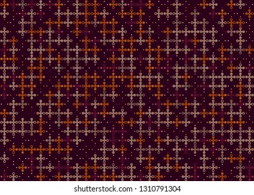 Beautiful seamless geometric pattern design illustration