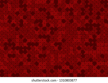 Beautiful seamless geometric pattern design illustration