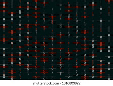 Beautiful seamless geometric pattern design illustration