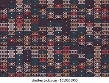 Beautiful seamless geometric pattern design illustration