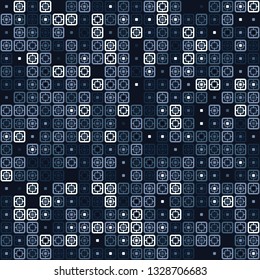 Beautiful seamless geometric pattern design illustration