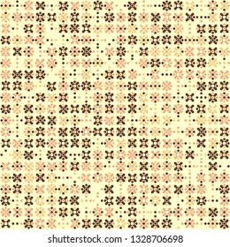 Beautiful seamless geometric pattern design illustration