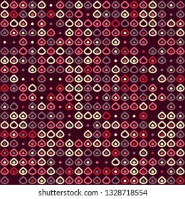 Beautiful seamless geometric pattern design illustration
