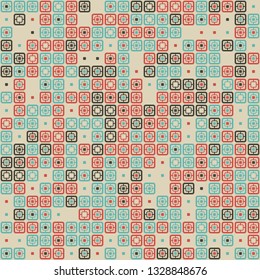 Beautiful seamless geometric pattern design illustration