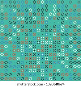 Beautiful seamless geometric pattern design illustration