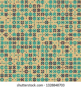 Beautiful seamless geometric pattern design illustration