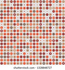 Beautiful seamless geometric pattern design illustration