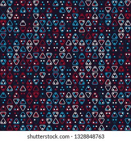 Beautiful seamless geometric pattern design illustration