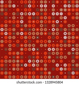 Beautiful seamless geometric pattern design illustration