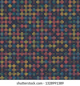 Beautiful seamless geometric pattern design illustration