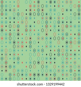 Beautiful seamless geometric pattern design illustration