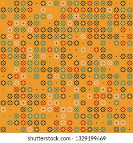 Beautiful seamless geometric pattern design illustration