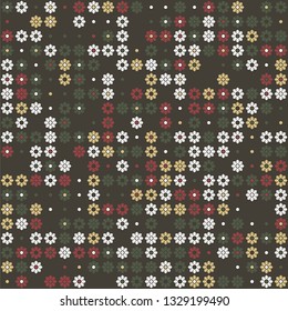 Beautiful seamless geometric pattern design illustration