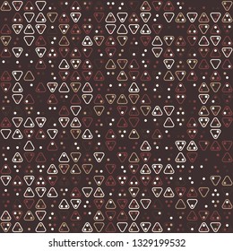 Beautiful seamless geometric pattern design illustration