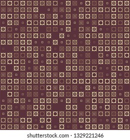 Beautiful seamless geometric pattern design illustration