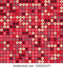Beautiful seamless geometric pattern design illustration