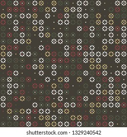 Beautiful seamless geometric pattern design illustration