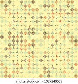 Beautiful seamless geometric pattern design illustration