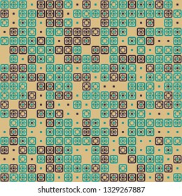 Beautiful seamless geometric pattern design illustration