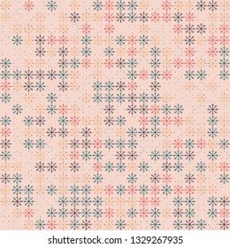 Beautiful seamless geometric pattern design illustration