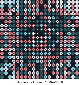 Beautiful seamless geometric pattern design illustration