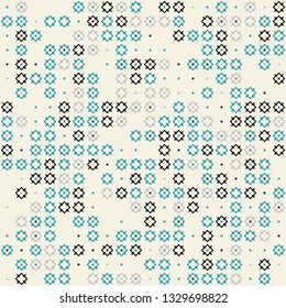 Beautiful seamless geometric pattern design illustration