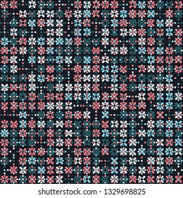 Beautiful seamless geometric pattern design illustration