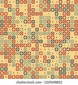 Beautiful seamless geometric pattern design illustration