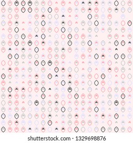 Beautiful seamless geometric pattern design illustration
