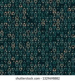 Beautiful seamless geometric pattern design illustration