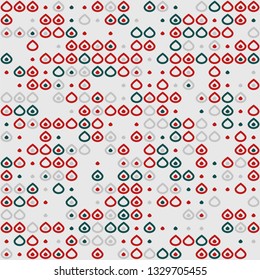 Beautiful seamless geometric pattern design illustration