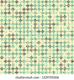 Beautiful seamless geometric pattern design illustration