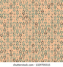 Beautiful seamless geometric pattern design illustration