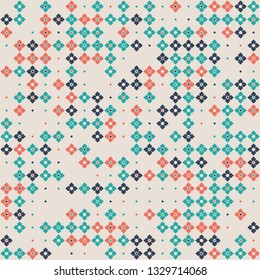 Beautiful seamless geometric pattern design illustration
