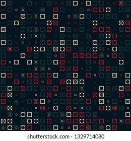 Beautiful seamless geometric pattern design illustration