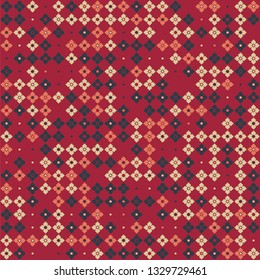 Beautiful seamless geometric pattern design illustration