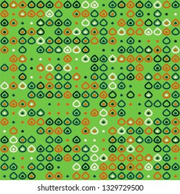 Beautiful seamless geometric pattern design illustration