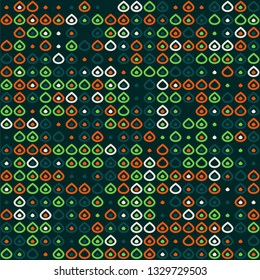 Beautiful seamless geometric pattern design illustration