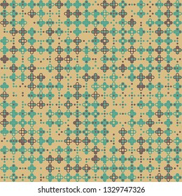 Beautiful seamless geometric pattern design illustration