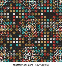 Beautiful seamless geometric pattern design illustration