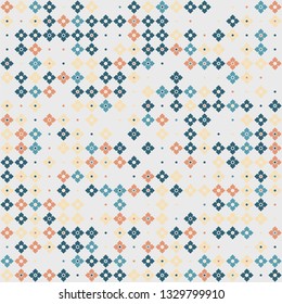 Beautiful seamless geometric pattern design illustration