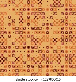 Beautiful seamless geometric pattern design illustration