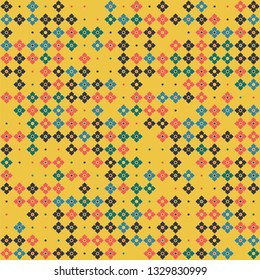 Beautiful seamless geometric pattern design illustration