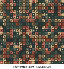 Beautiful seamless geometric pattern design illustration