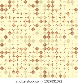 Beautiful seamless geometric pattern design illustration